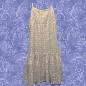 Lace Dress Y2K Large Twee Cottagecore Fairy Indie Whimsy Fairycore Boho Cottage